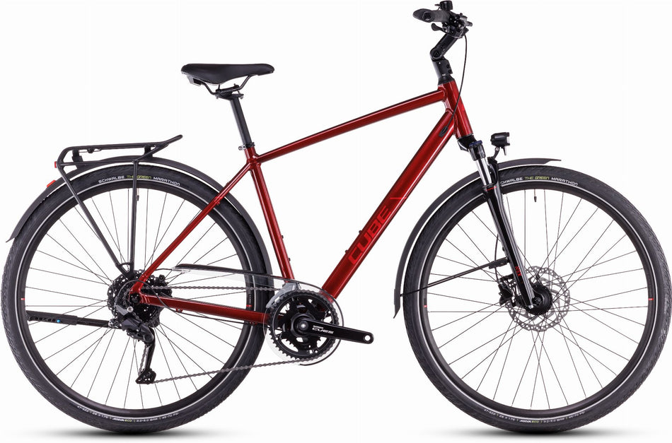 Cube Touring Pro Trekkingrad Diamant 28" maroon´n´pearl