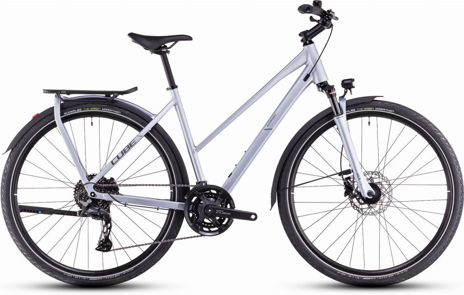 Cube Kathmandu Pro Trekkingrad Trapeze 28" silverblue´n´grey