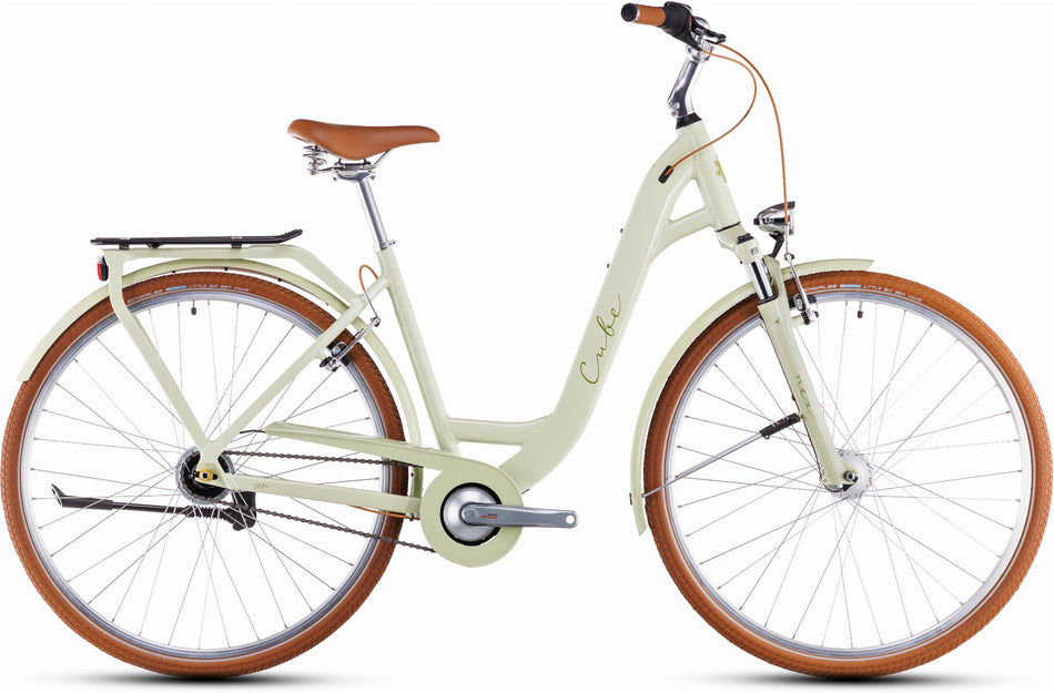 Cube Ella Cityrad Easy Entry 28" matchagreen´n´green