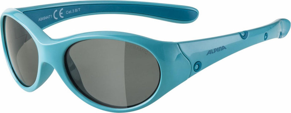 Alpina Flexxy Girl Kinder & Jugend Brille turquoise/ceramic black