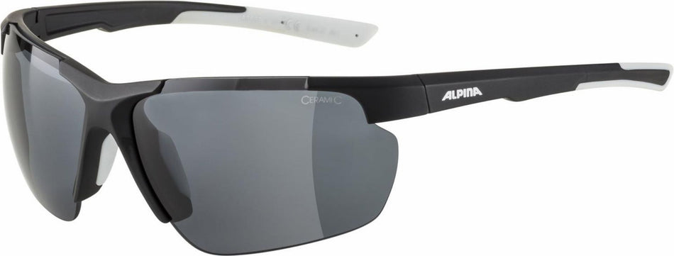 Alpina Defey HR Sportbrille black-white/ceramic black