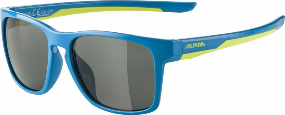 Alpina Flexxy Cool Kids I Kinder & Jugend Brille blue-lime/ceramic black
