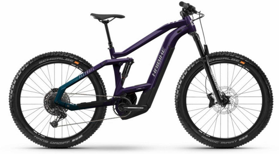 Haibike AllTrail 8 625 Wh E-Bike Fully 27,5" gloss fade/purple chrome