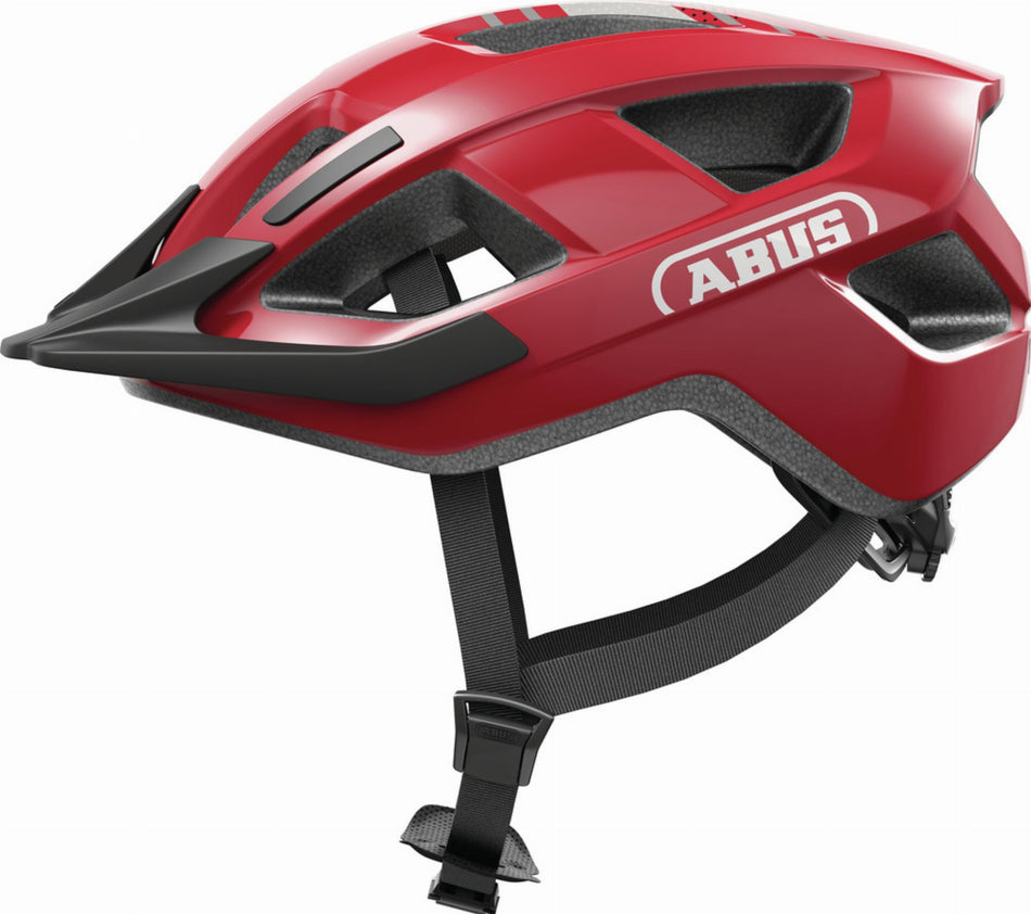 Abus Aduro 3.0 Helm blaze red