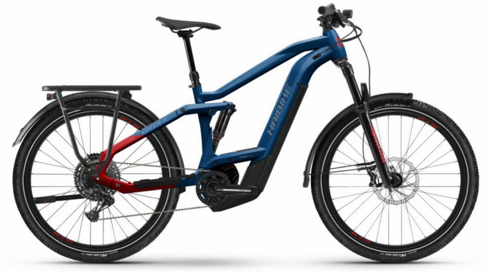 Haibike Adventr FS 9 625 Wh E-Bike 27,5" gloss metal blue red