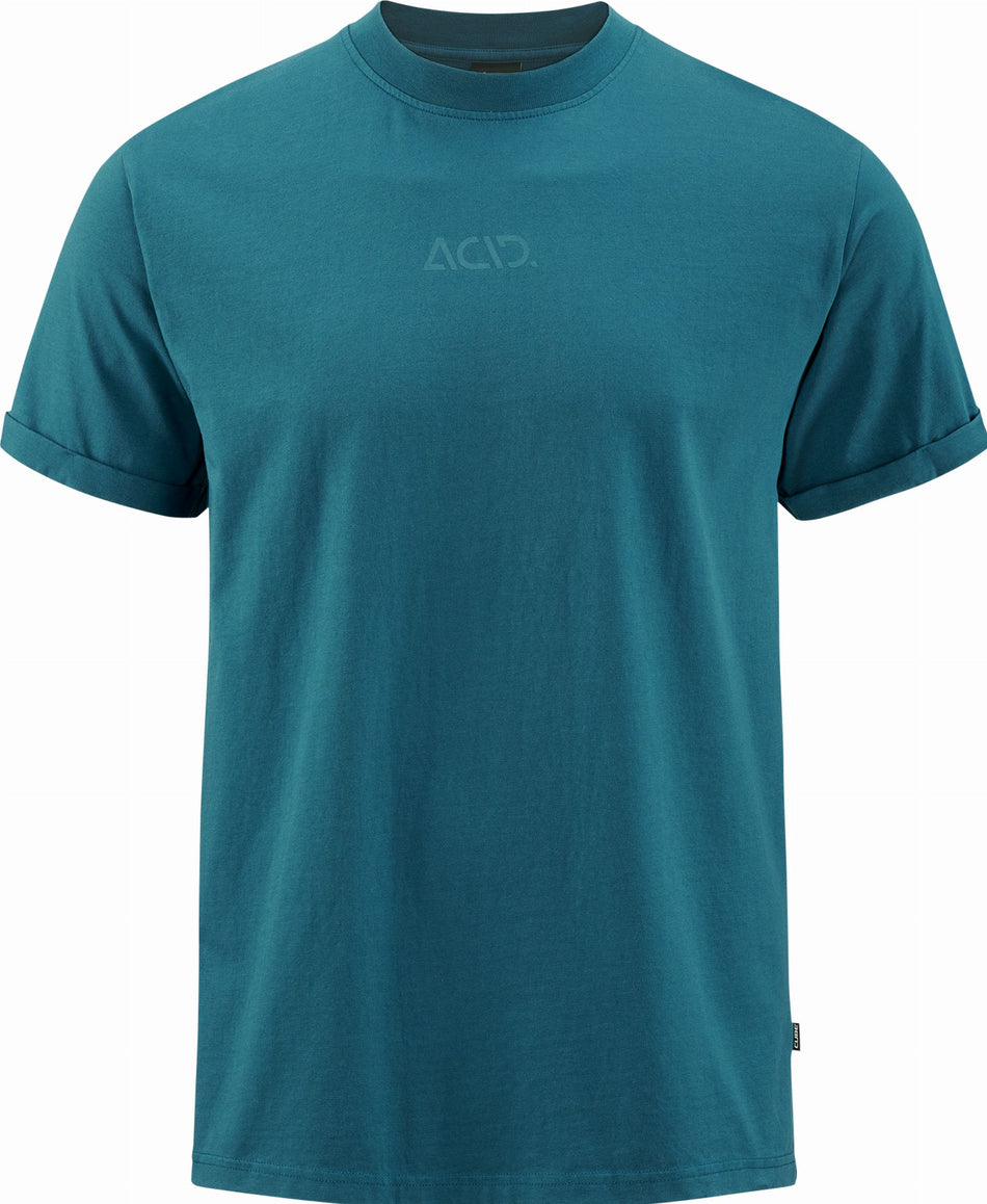 Acid Organic T-Shirt Classic Logo blue