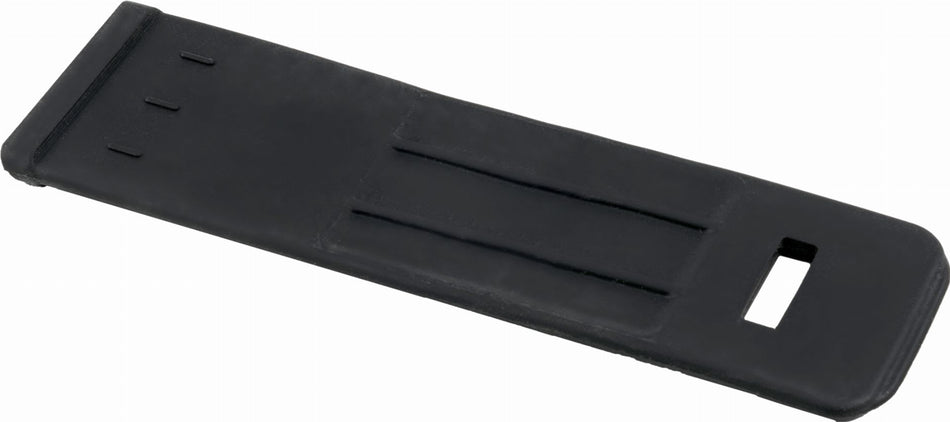 Acid Gummilasche für Faltschloss Rigid 80/100 Pure black 125 mm
