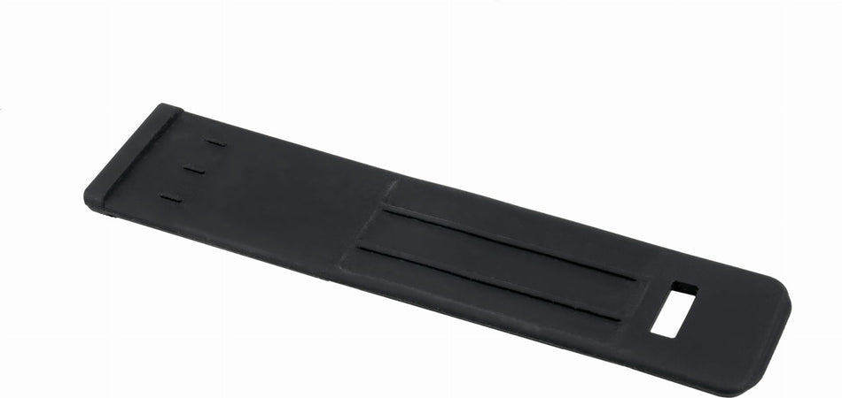 Acid Gummilasche für Faltschloss Rigid 120 Pure black 155 mm