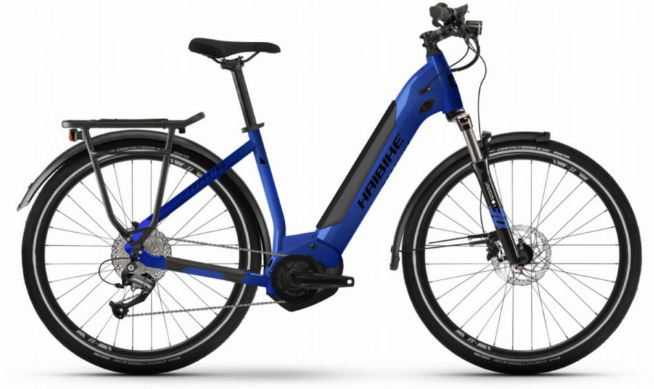 Haibike Trekking 4 500 Wh E-Bike Wave 27,5" gloss_matte_blue_blk