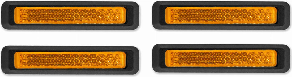 Acid Pedalreflektor Set Classic black