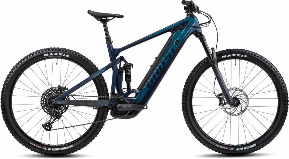 Ghost E-Riot Trail CF Advanced 625 Wh E-Bike Fully dark blue pearl/dirty blue matt/glossy