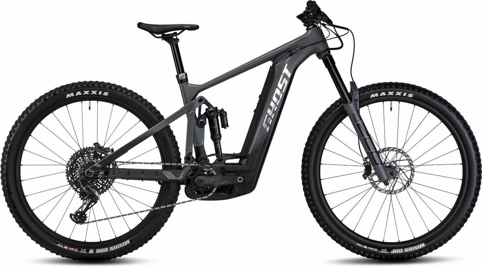 Ghost E-Riot AM CF Full Party 750 Wh E-Bike Fully black/grey matt