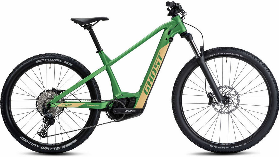 Ghost E-Teru B Advanced 750 Wh E-Bike Hardtail Diamant metallic kaki/beige/black matt