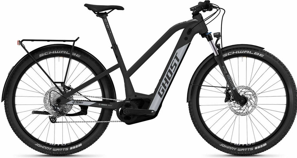 Ghost E-Teru B Advanced EQ 750 Wh E-Bike Hardtail Trapez 27,5" titanium gray/light blue gray pearl matt