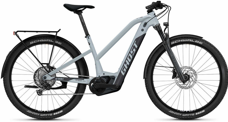 Ghost E-Teru B Pro EQ 750 Wh E-Bike Hardtail Trapez 27,5" light blue grey/dark grey matt