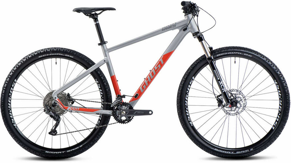 Ghost Kato Advanced AL MTB-Hardtail Diamant 29" light grey/dark orange matt/glossy
