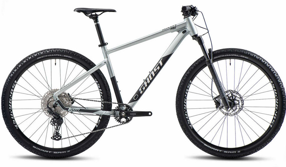 Ghost Kato Pro AL MTB-Hardtail Diamant 27,5" light grey pearl/black matt