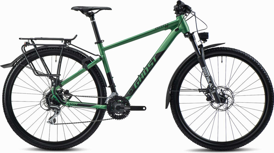 Ghost Kato EQ AL MTB-Hardtail Diamant 29" metallic kaki/black matt
