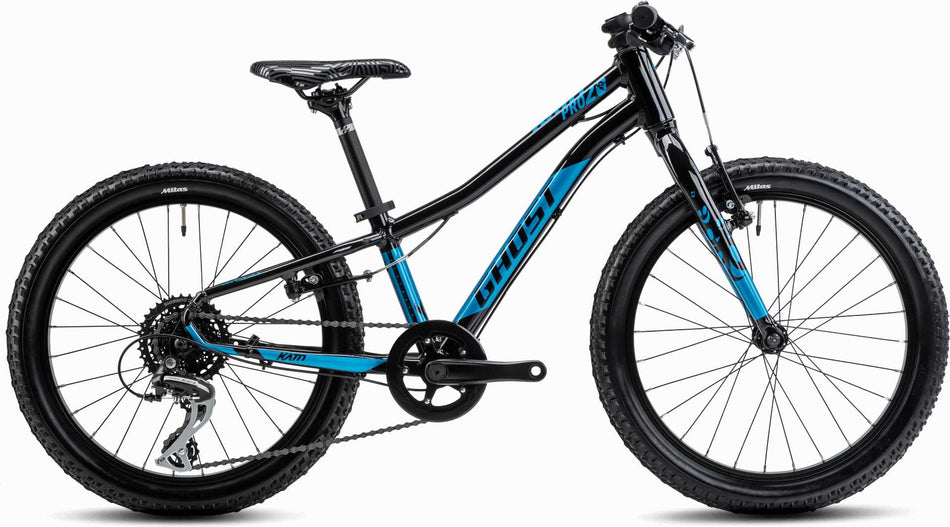 Ghost Kato Pro Kinderrad Diamant 20" black/Ocean candy glossy