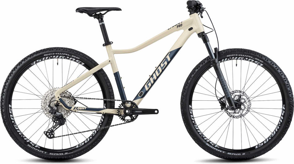 Ghost Lanao Pro AL MTB-Hardtail Diamant 27,5" beige metallic/dark blue pearl matt