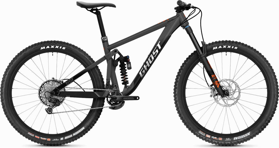 Ghost Riot EN AL Full Party MTB-Fully dark grey/black/monarch orange matt