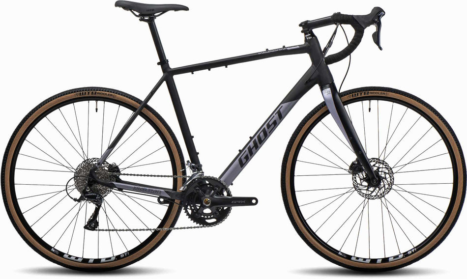 Ghost Road Rage AL Gravelbike Diamant 28" black/purple grey matt