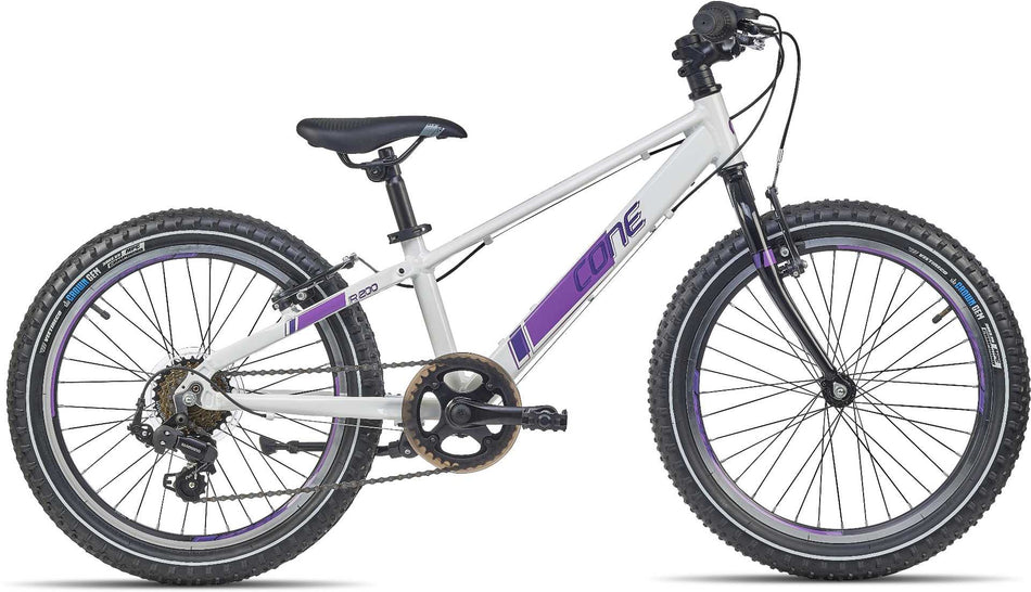 Cone R 200 K7 Offroad Kinderrad 20" creme/pflaume/aubergine