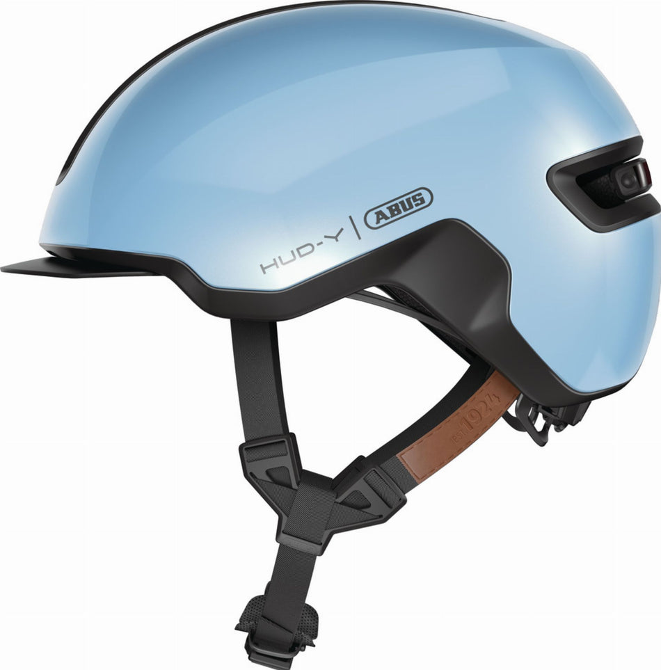 Abus Hud-Y Helm iced blue