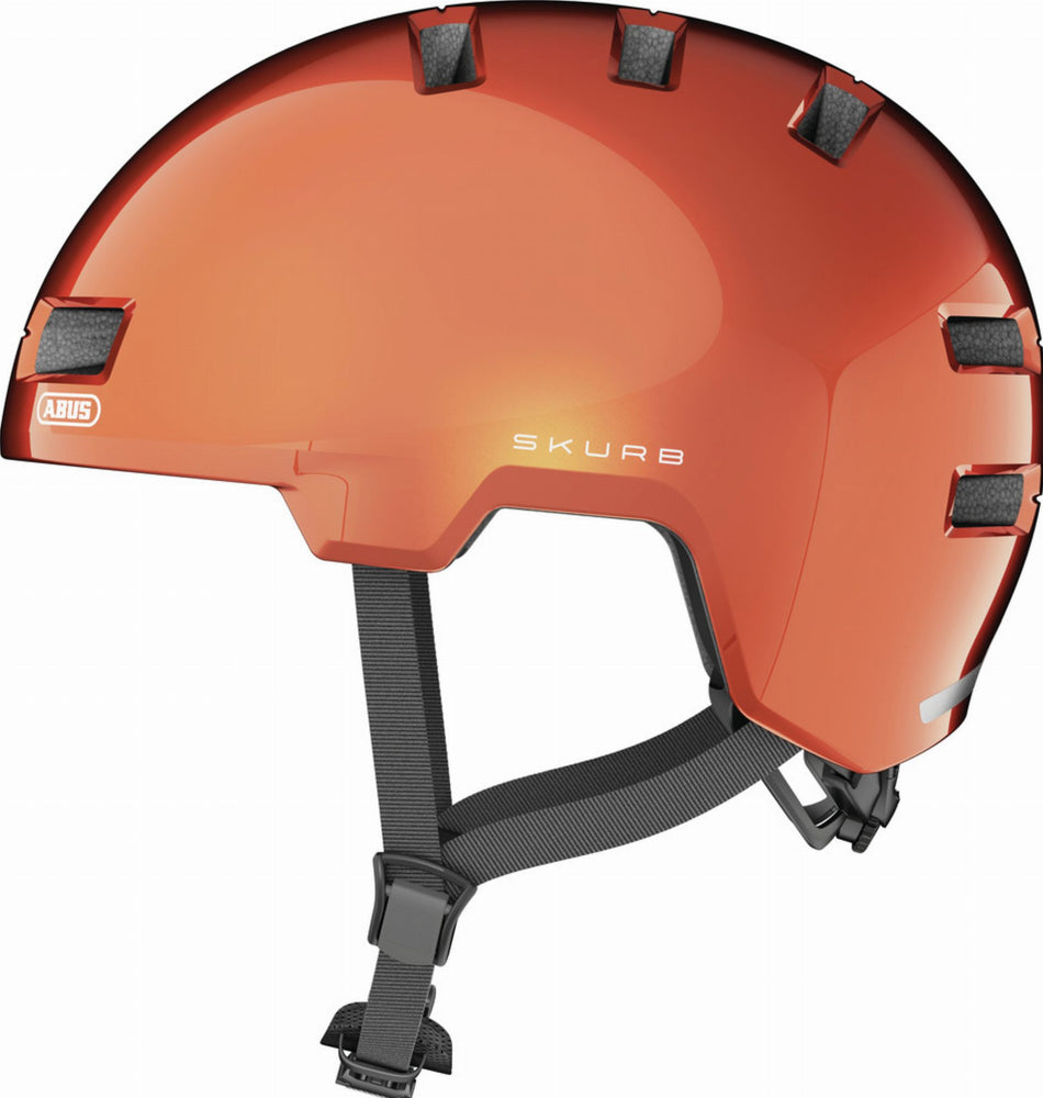 Abus Skurb Helm goldfish orange