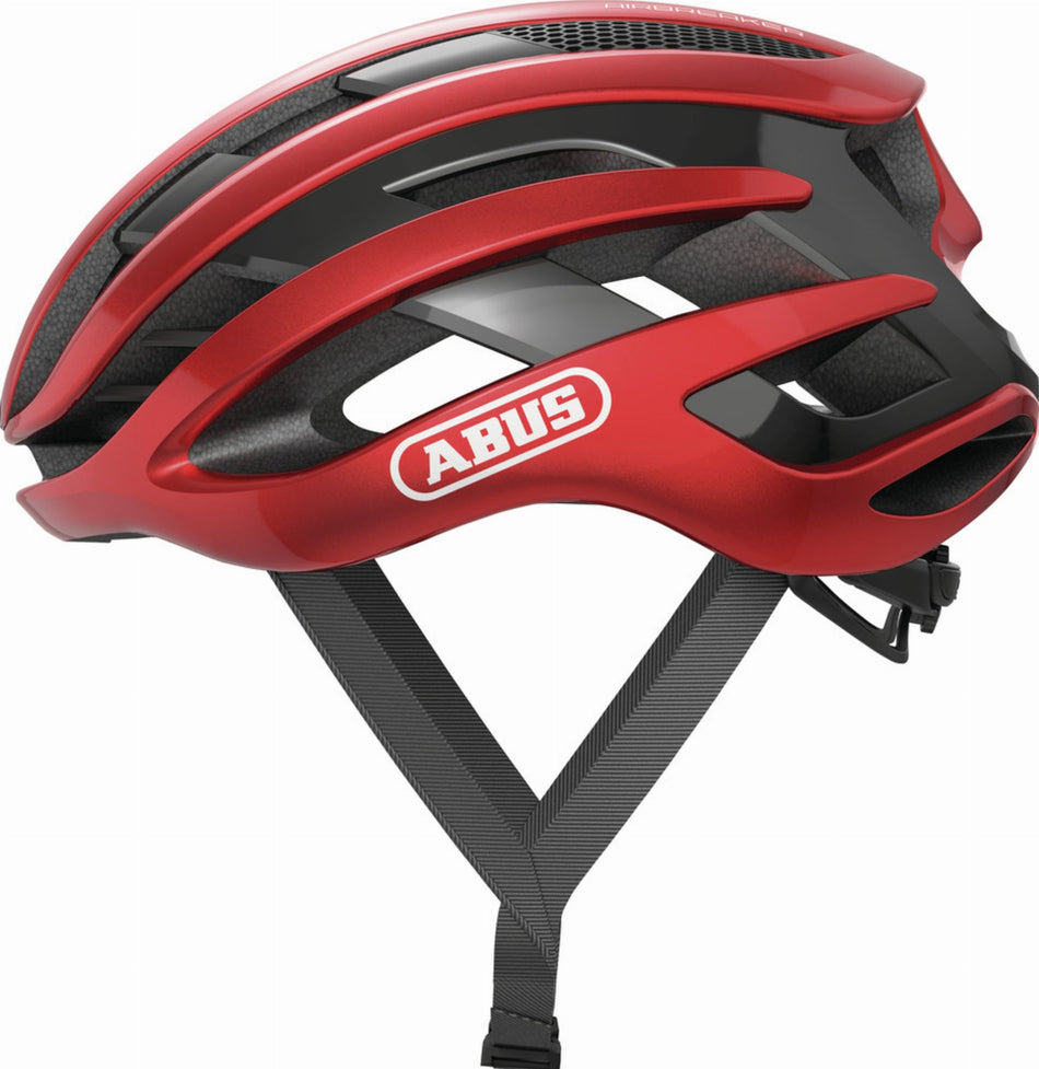 Abus AirBreaker Rennrad-Helm performance red