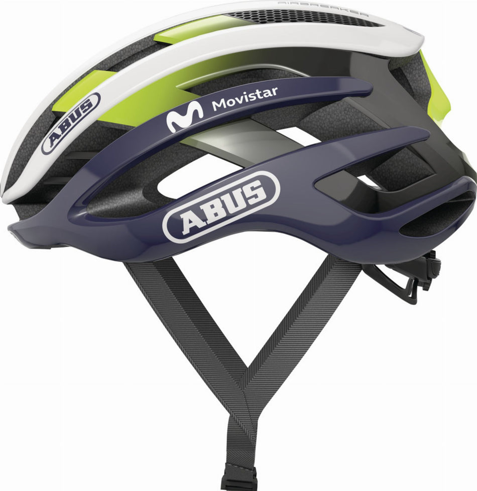 Abus AirBreaker Rennrad-Helm Movistar Team 23