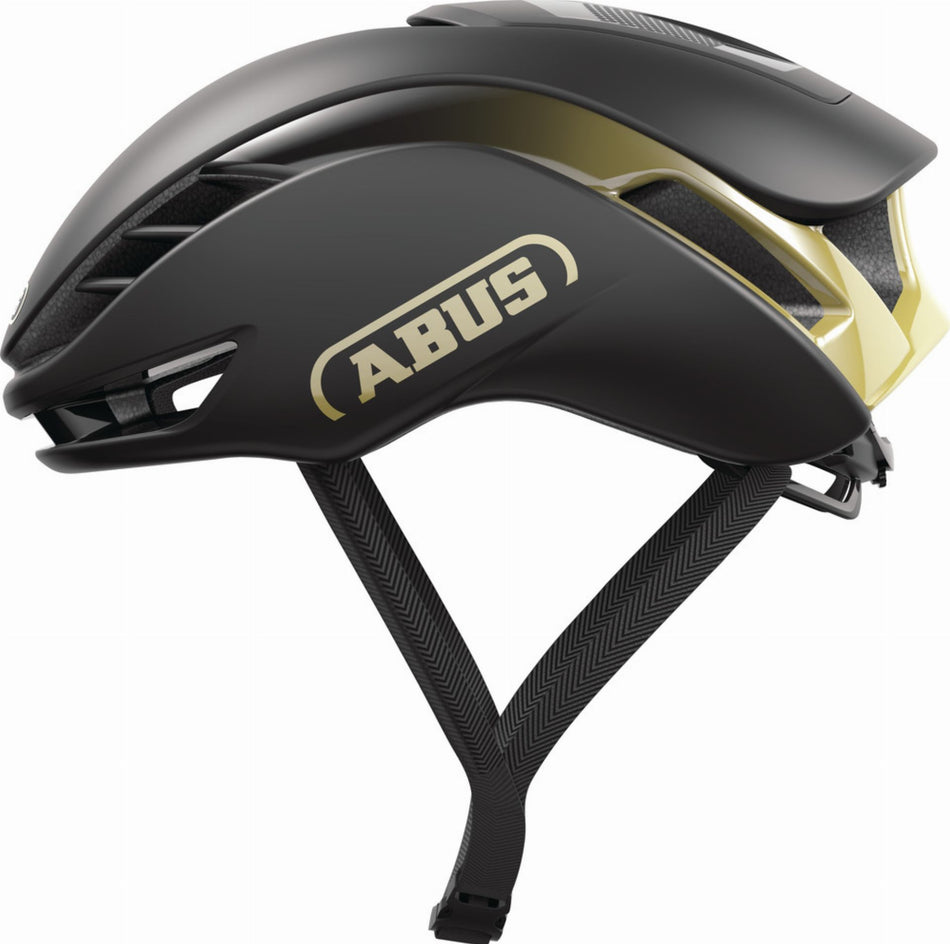 Abus GameChanger 2.0 Rennrad-Helm black gold