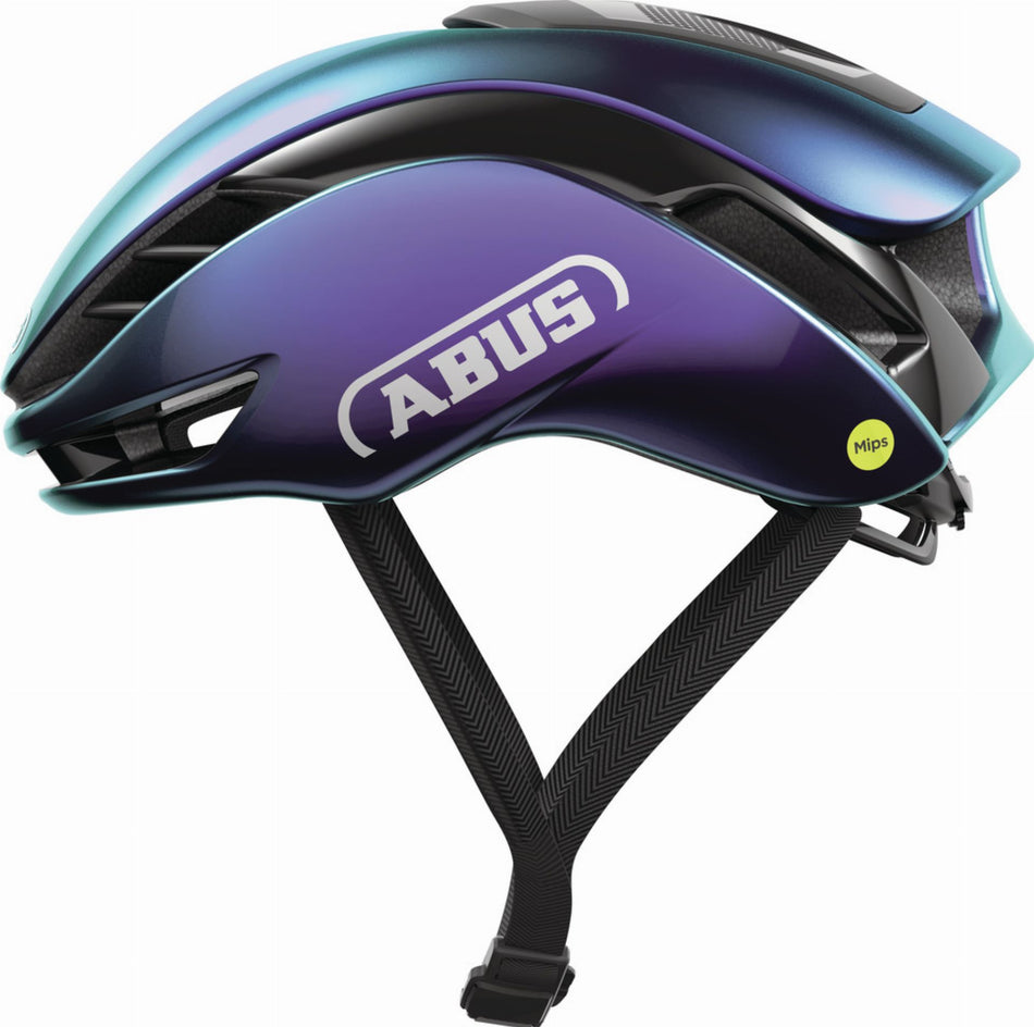 Abus GameChanger 2.0 Mips Rennrad-Helm flip flop purple