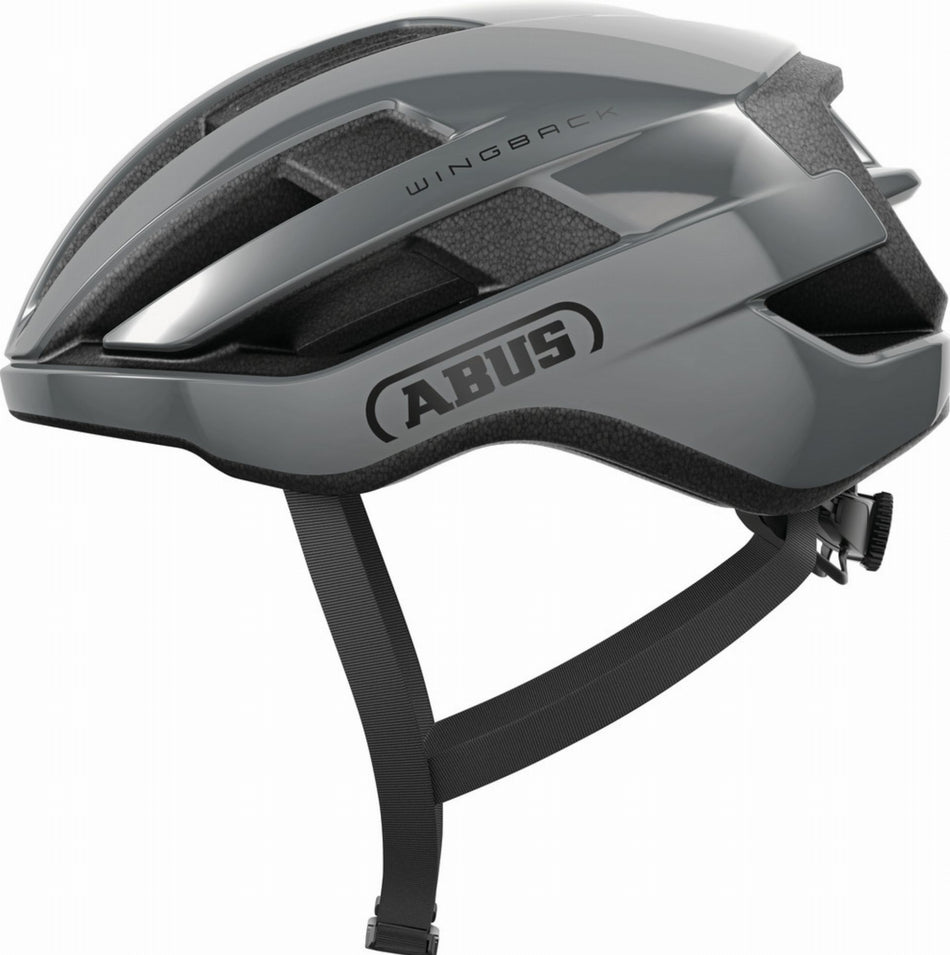 Abus WingBack Rennrad-Helm race grey