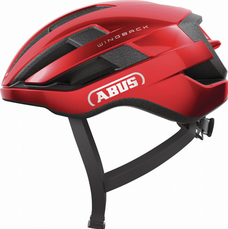 Abus WingBack Rennrad-Helm performance red