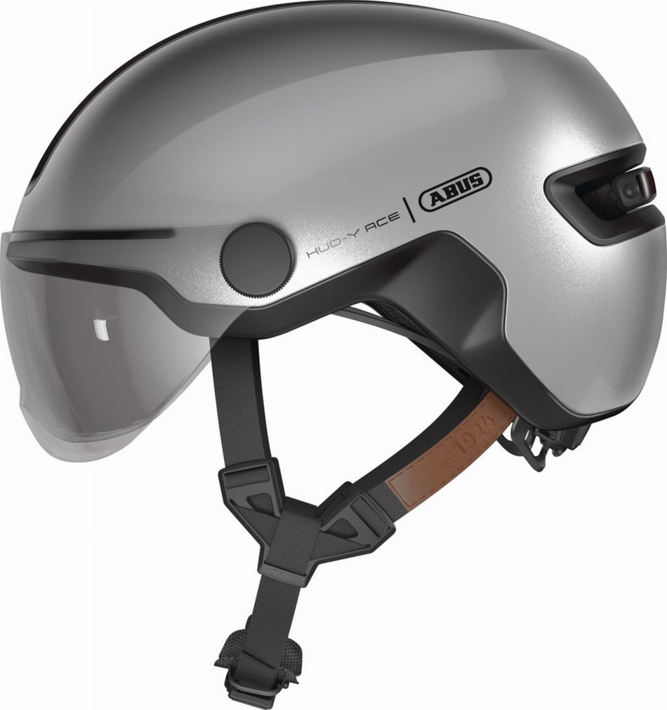 Abus Hud-Y Ace Helm gleam silver