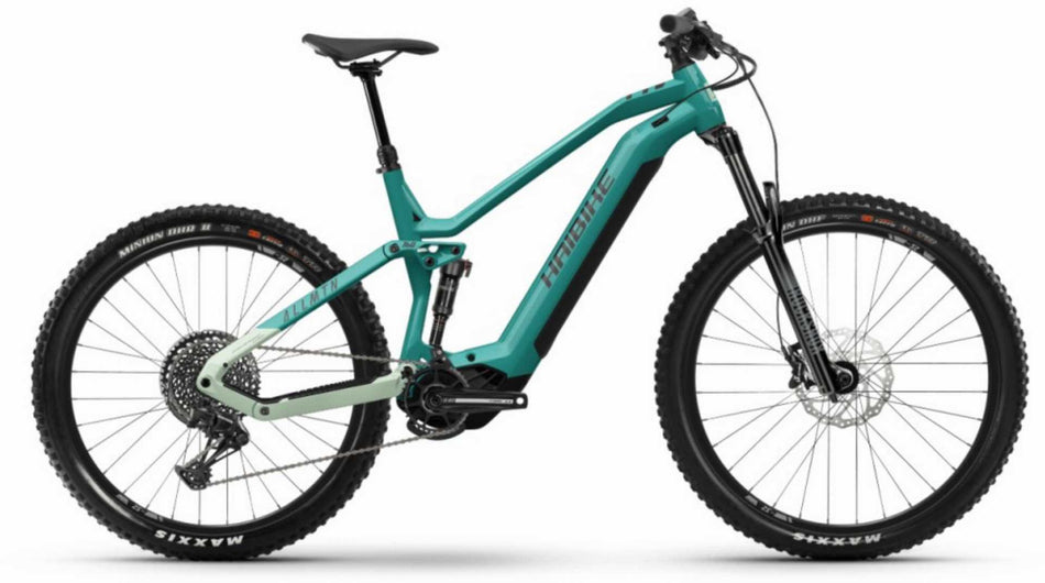 Haibike AllMtn 2 630 Wh E-Bike Fully 29"/27,5" gloss aqua green black
