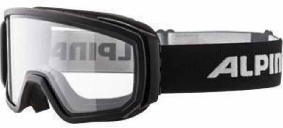 Alpina Scarabeo D MTB Brille black/doubleflex clear