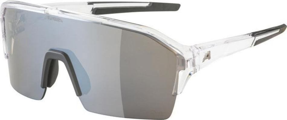 Alpina Ram HR Q-Lite Sportbrille transparent/mirror silver one size