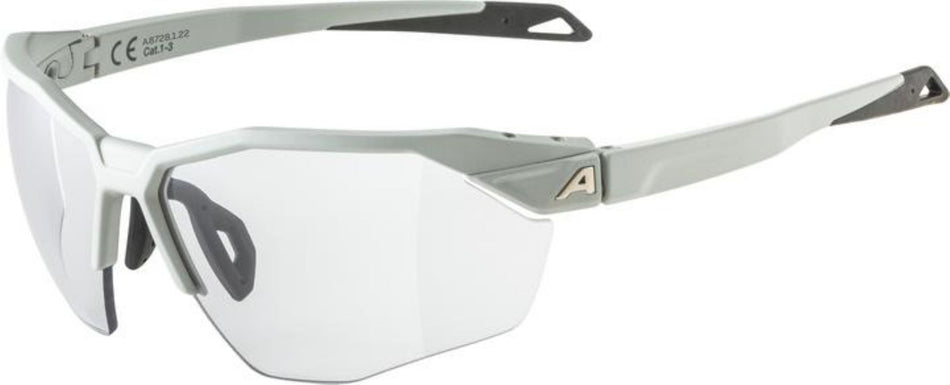 Alpina Twist Six HR V Sportbrille smoke-grey matt/varioflex+ black one size