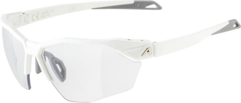 Alpina Twist Six S HR V Sportbrille white matt/varioflex black one size