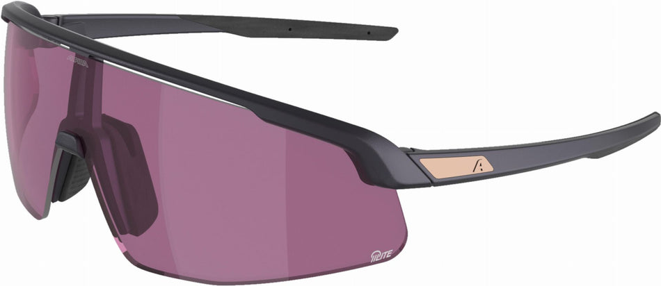 Alpina Turbo Pro Q-Lite Sportbrille gun matt/pink one size
