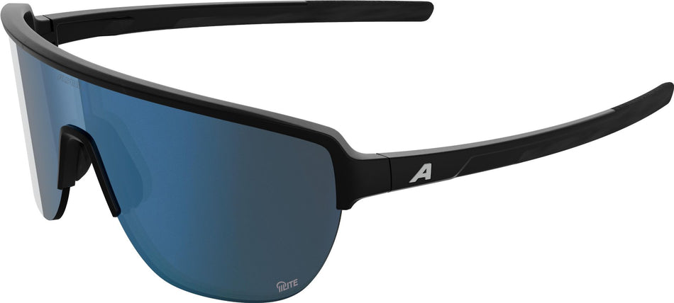 Alpina Ram 2.0 Q-Lite Sportbrille black matt/mirror blue one size