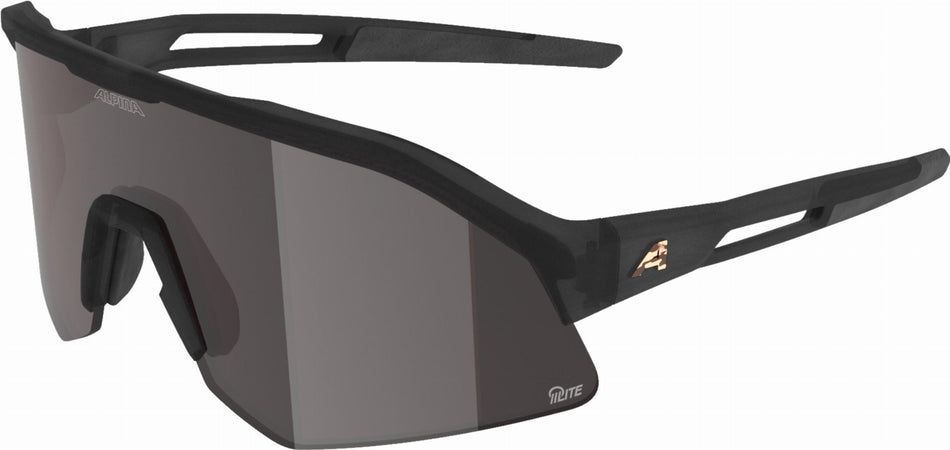 Alpina Sonic HR M Q-Lite Sportbrille grey-transparent gloss/amber one size