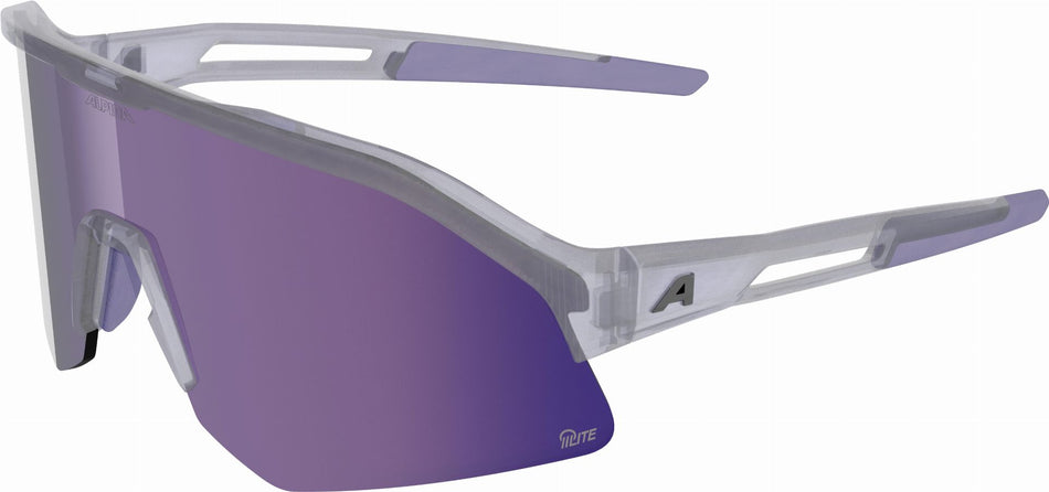 Alpina Sonic HR M Q-Lite Sportbrille lilac/mirror lilac one size