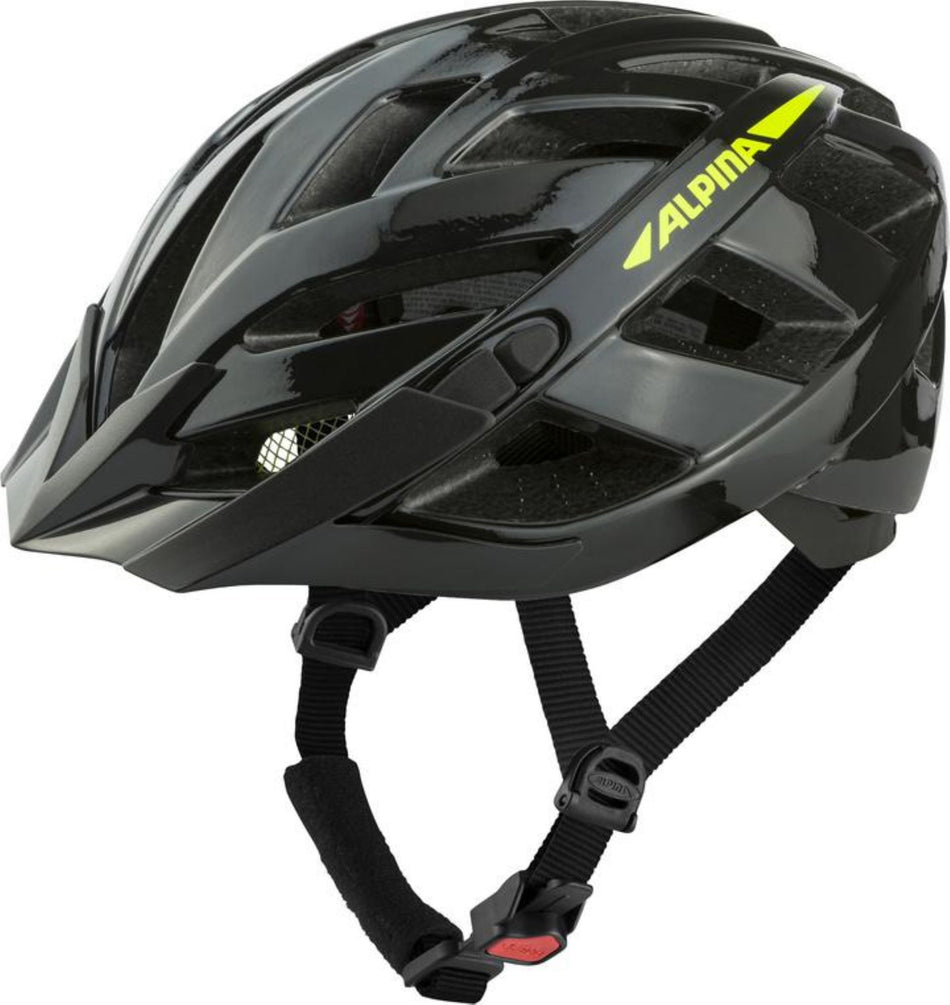 Alpina Panoma 2.0 MTB-Helm black-neon yellow gloss