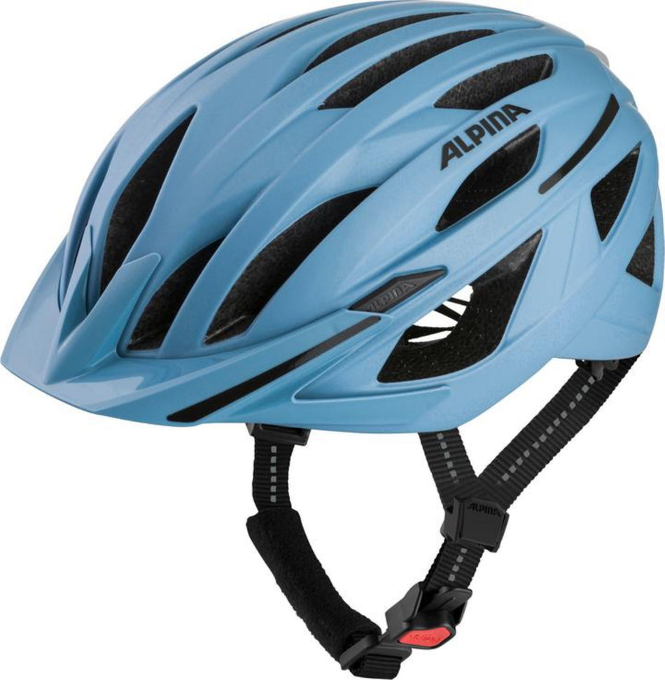 Alpina Haga Helm smoke-blue matt
