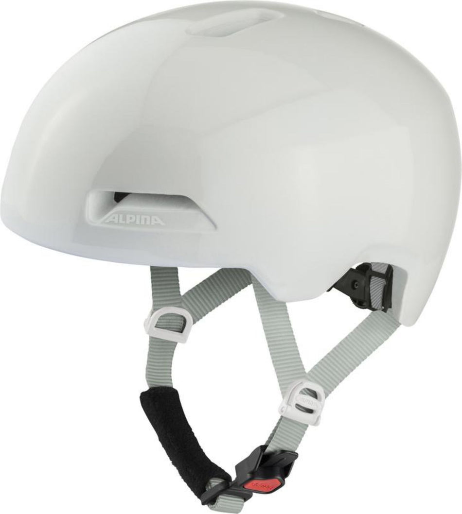 Alpina Haarlem Helm white gloss 52-57 cm