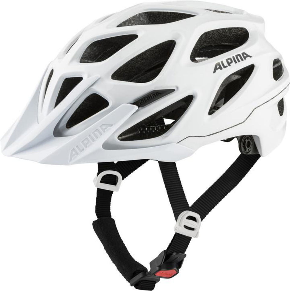 Alpina Thunder 3.0 MTB-Helm white gloss