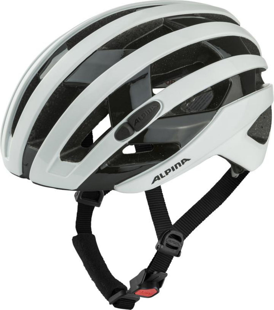 Alpina Ravel Gravel-Helm white gloss